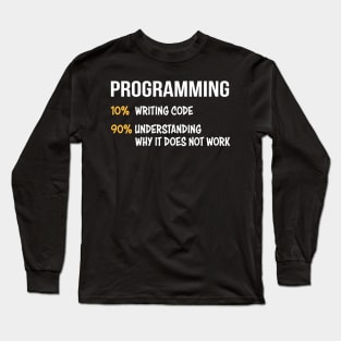 Software Development Percent Gift Long Sleeve T-Shirt